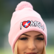 Czapka zimowa pompon 
