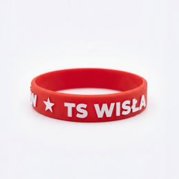 Opaska silikonowa na rękę "TS Wisła Kraków"