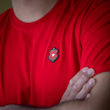 T-shirt czerwony 
