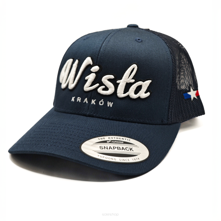 Czapka z siateczką granatowa WISŁA