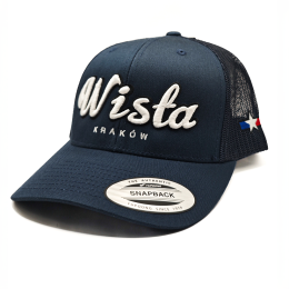 Czapka z siateczką granatowa WISŁA