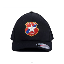 Czapka czarna "HERB TS WISŁA" FLEXFIT