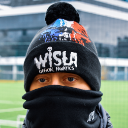 Czapka zimowa pompon "OFFICIAL FANATICS"