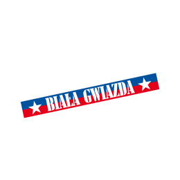 Magnes na lodówkę "BIAŁA GWIAZDA"
