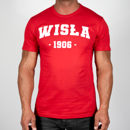 Koszulka czerwona "Wisła 1906"
