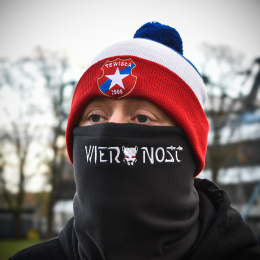 Komin polarowy z haftem "WIERNOŚC"