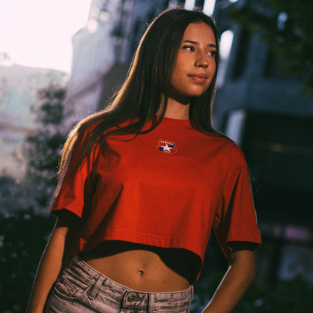 Koszulka damska crop 
