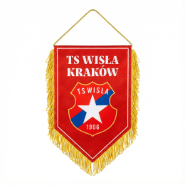 Proporzec pięciokątny "TS Wisła Kraków"