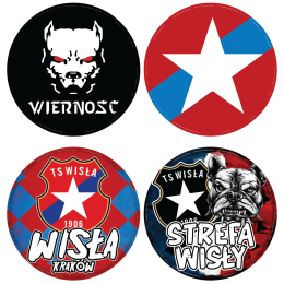 GIGA vlepki 58 seria TS Wisła(pakiet 4 sztuk)