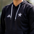 Bluza bawełniana z kapturem ADIDAS GWIAZDA czarna WYPRZEDAŻ - 2