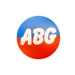Magnes na lodówkę z PCV "ABG"