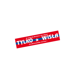 Magnes na lodówkę "TYLKO WISŁA"