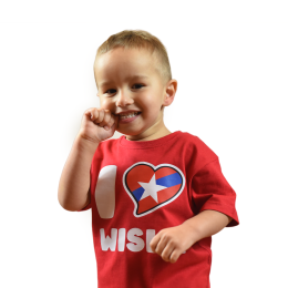 Koszulka dziecięca "I LOVE WISŁA"