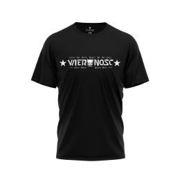 T-shirt męski czarny "Wierność"