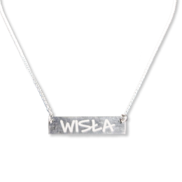 Naszyjnik srebrny "WISŁA"