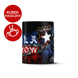Kubek magiczny "TYLKO PRZED BOGIEM"